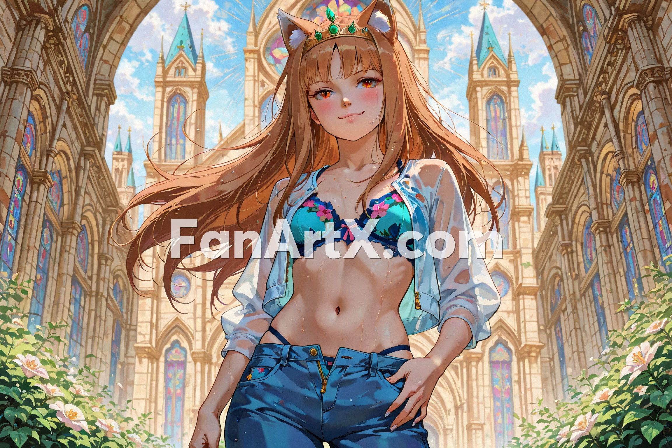 Holo fanart - Spice and Wolf characters 2441195